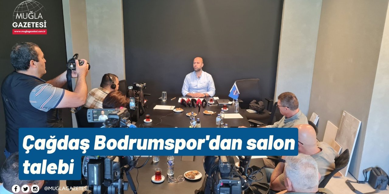 Çağdaş Bodrumspor'dan salon talebi