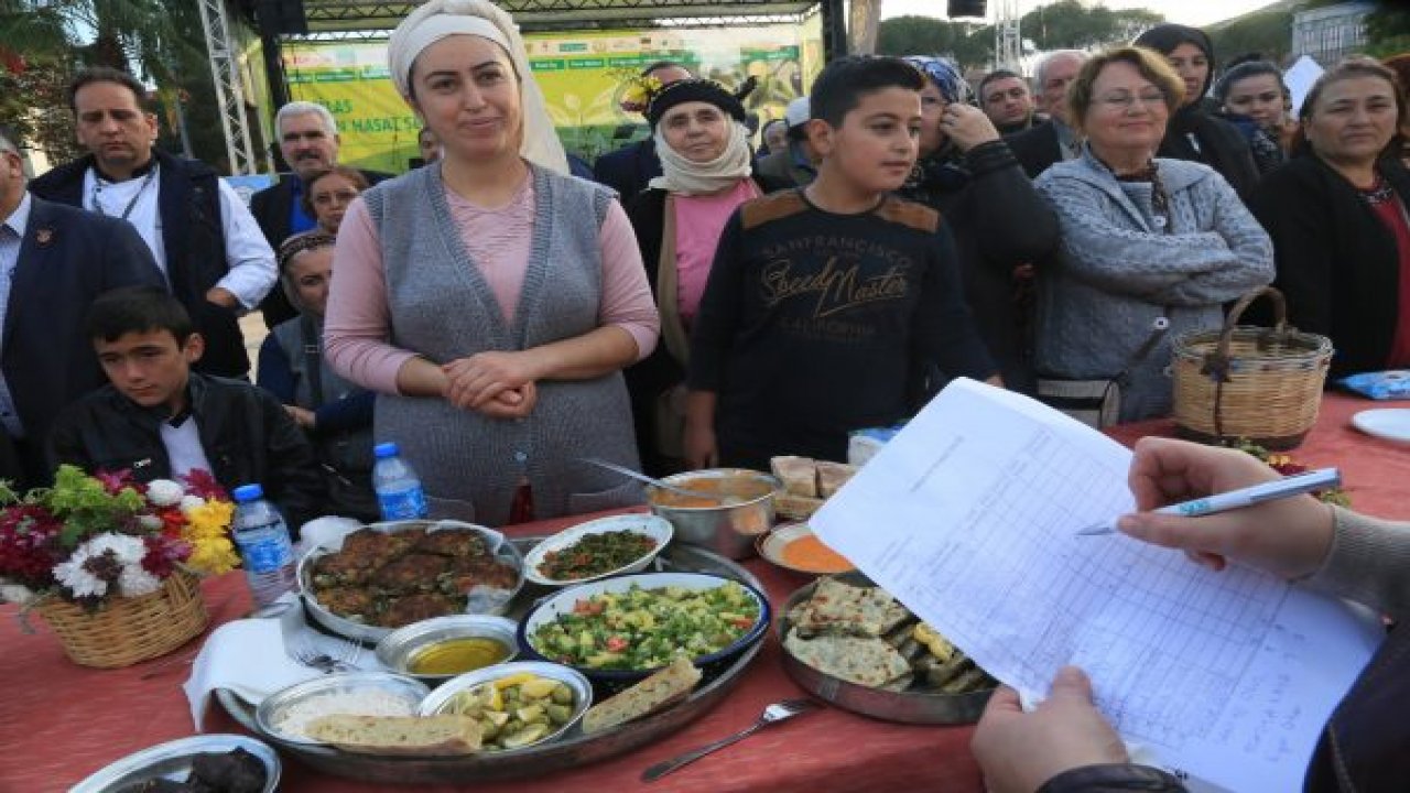 Zeytinyağlı yemekler geçidi yaşandı