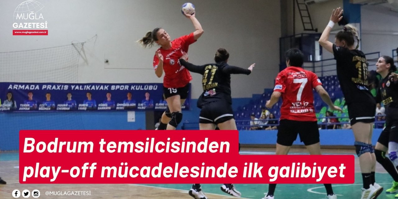 Bodrum temsilcisinden play-off mücadelesinde ilk galibiyet