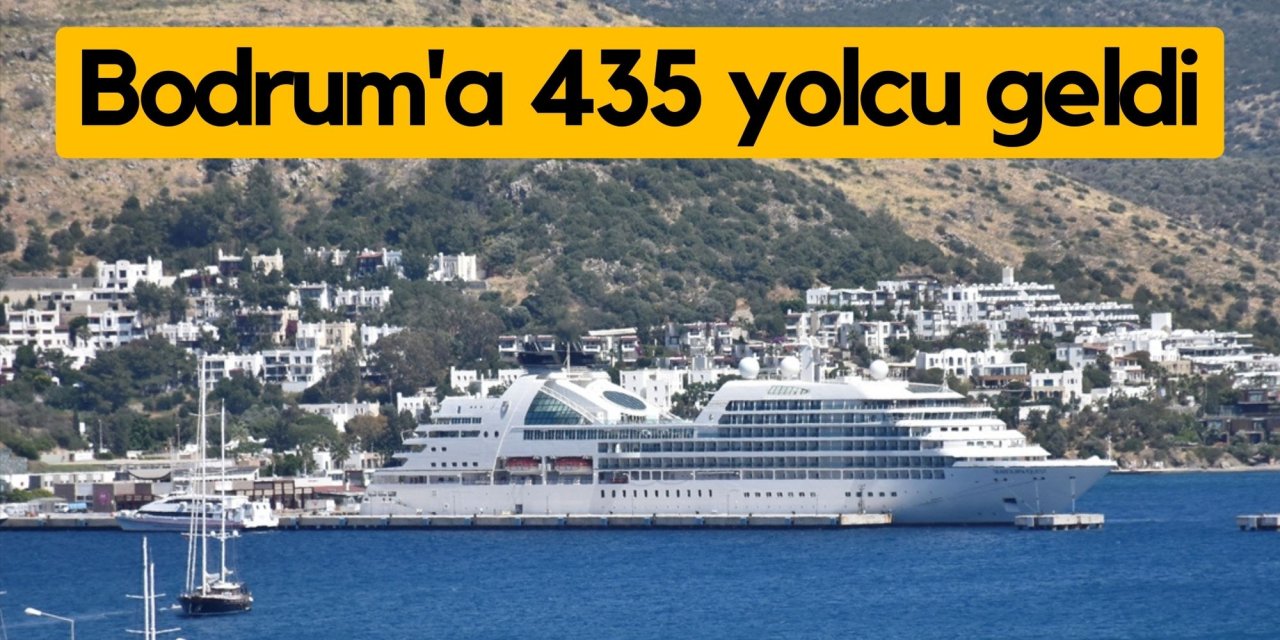 Bodrum'a 435 yolcu geldi