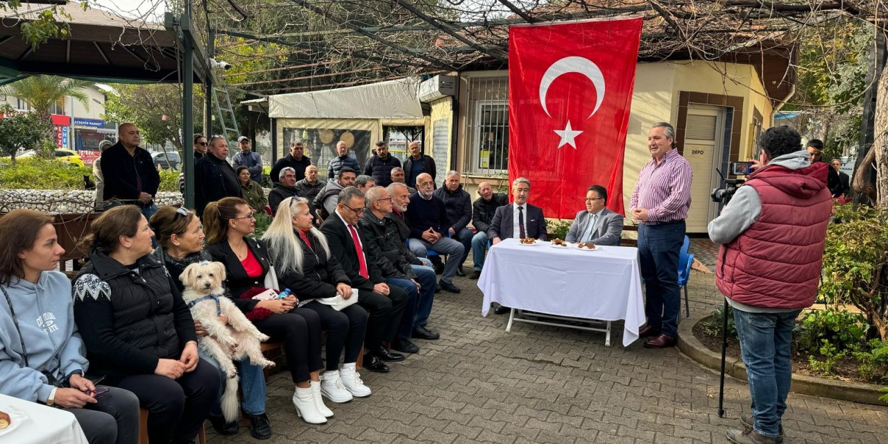 Marmaris Çıldır Mahallesi'nde Atatürk Büstü açılışı törenle yapıldı