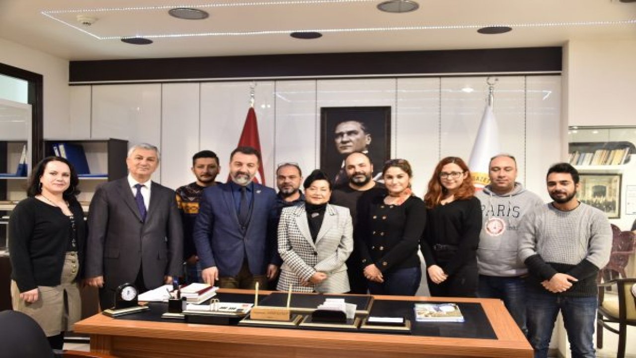 Vali Civelek’den Muğla Gazeteciler Cemiyetine ziyaret