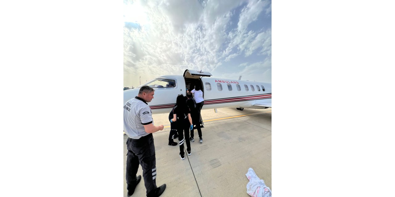 Ambulans Uçak 17 Yaşındaki Genç İçin Geldi...