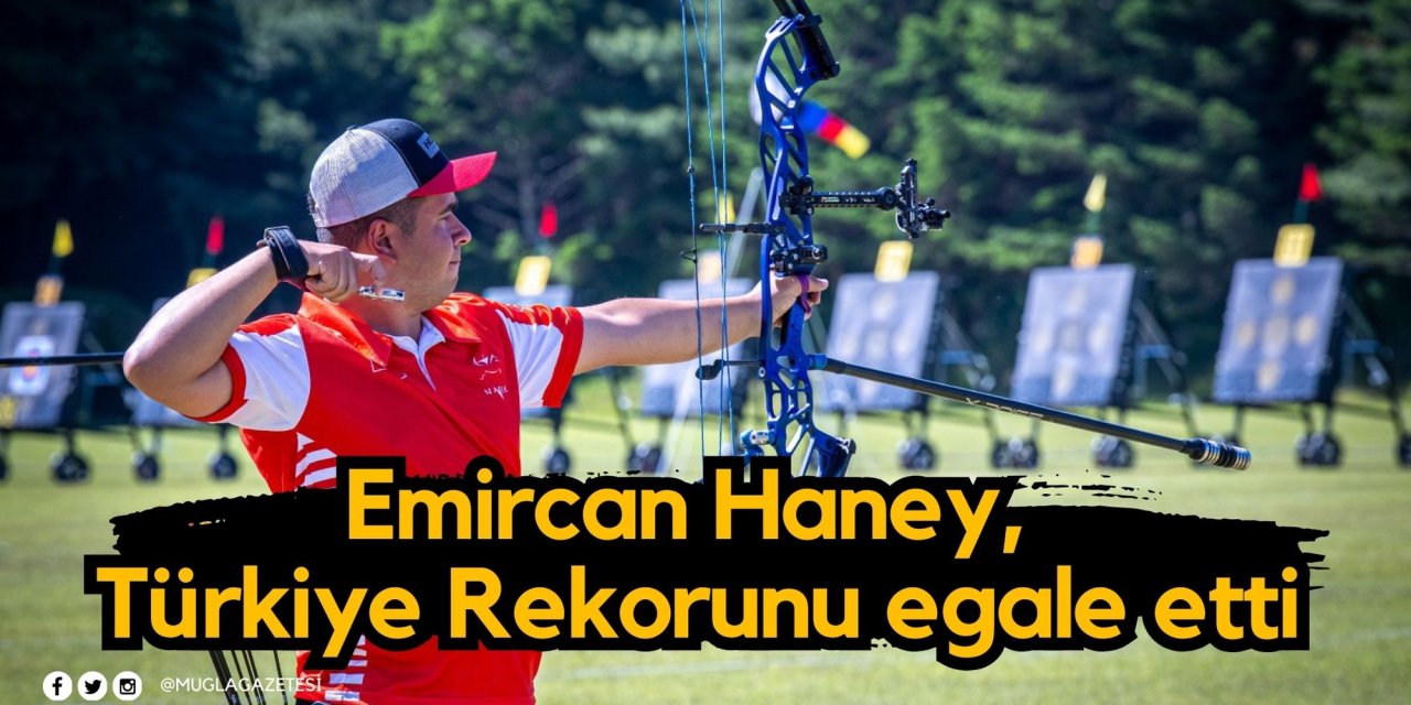 Emircan Haney, Türkiye Rekorunu egale etti