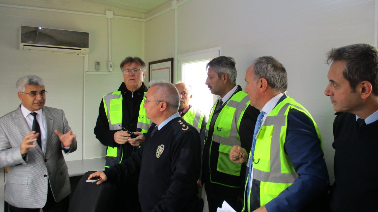 Milas-Bodrum Havalimanında tatbikat