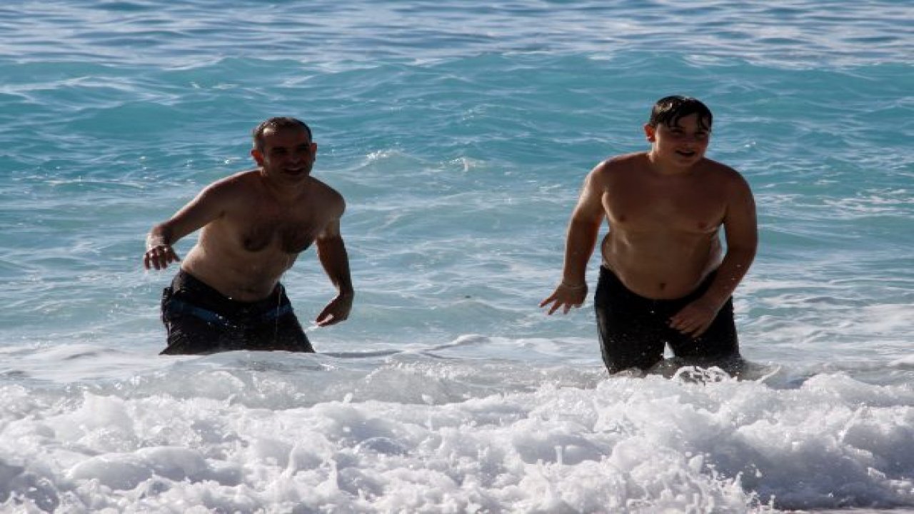 Aralık'ta deniz keyfi