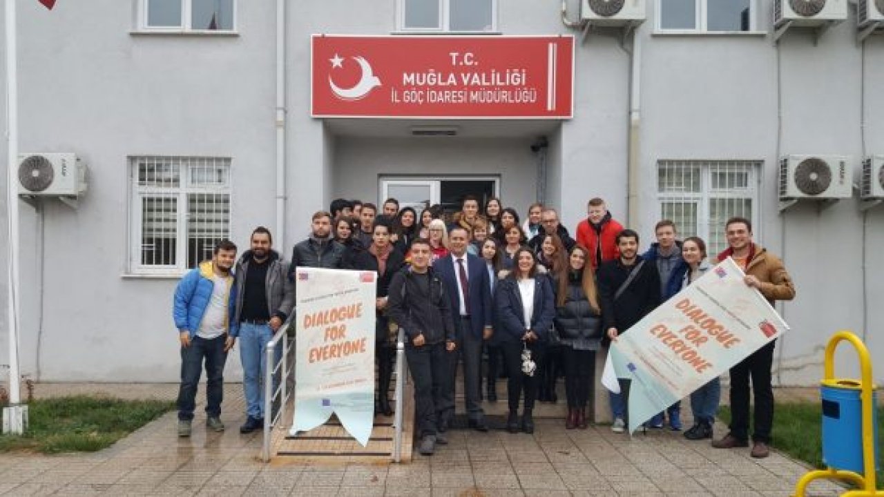 8 Ülkeden Gençler Muğla’da Buluştu