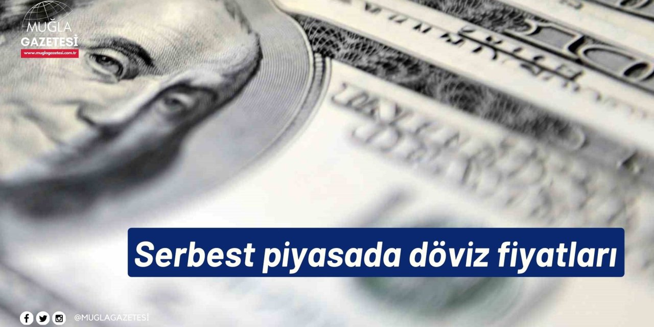 Serbest piyasada döviz fiyatları
