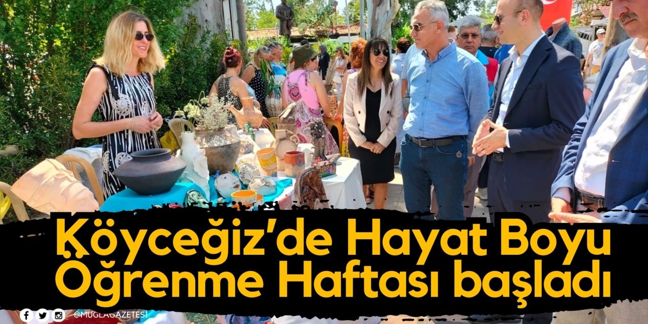 Köyceğiz’de Hayat Boyu Öğrenme Haftası başladı