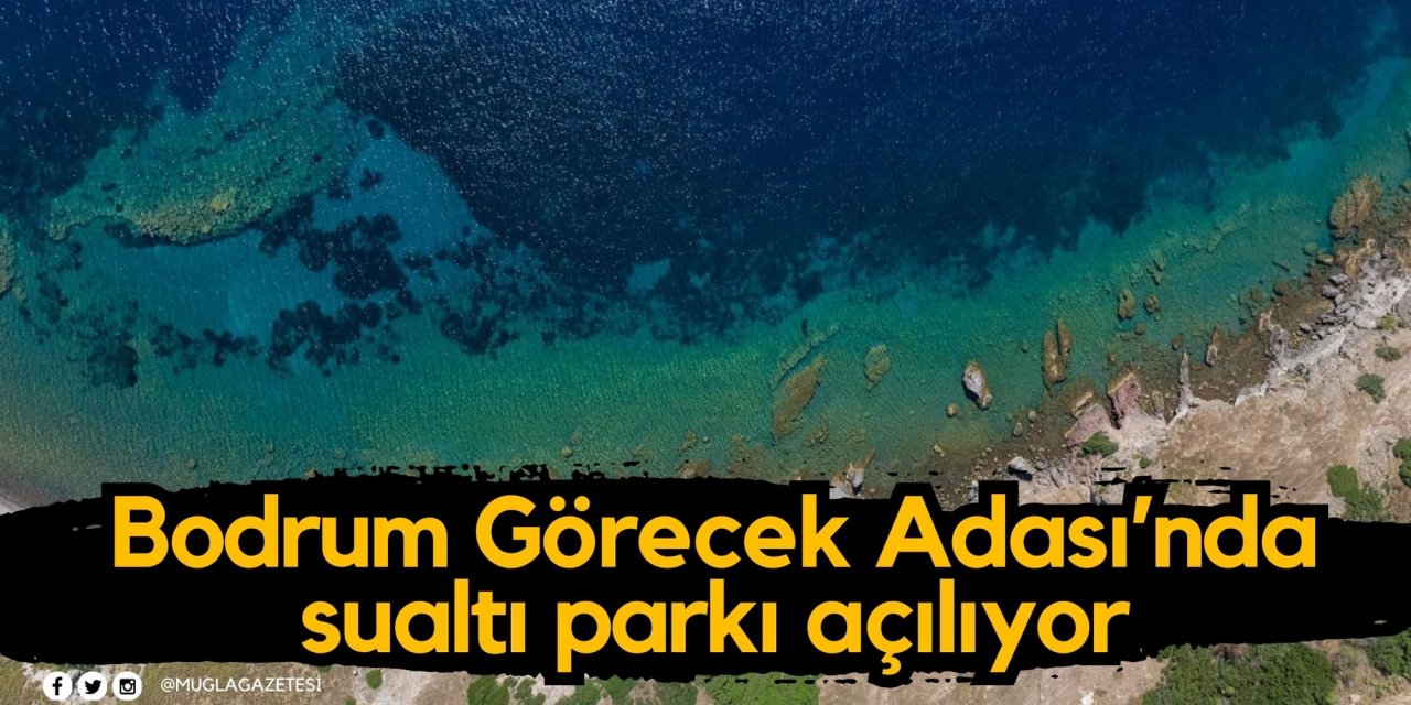 Bodrum Görecek Adası’nda sualtı parkı açılıyor