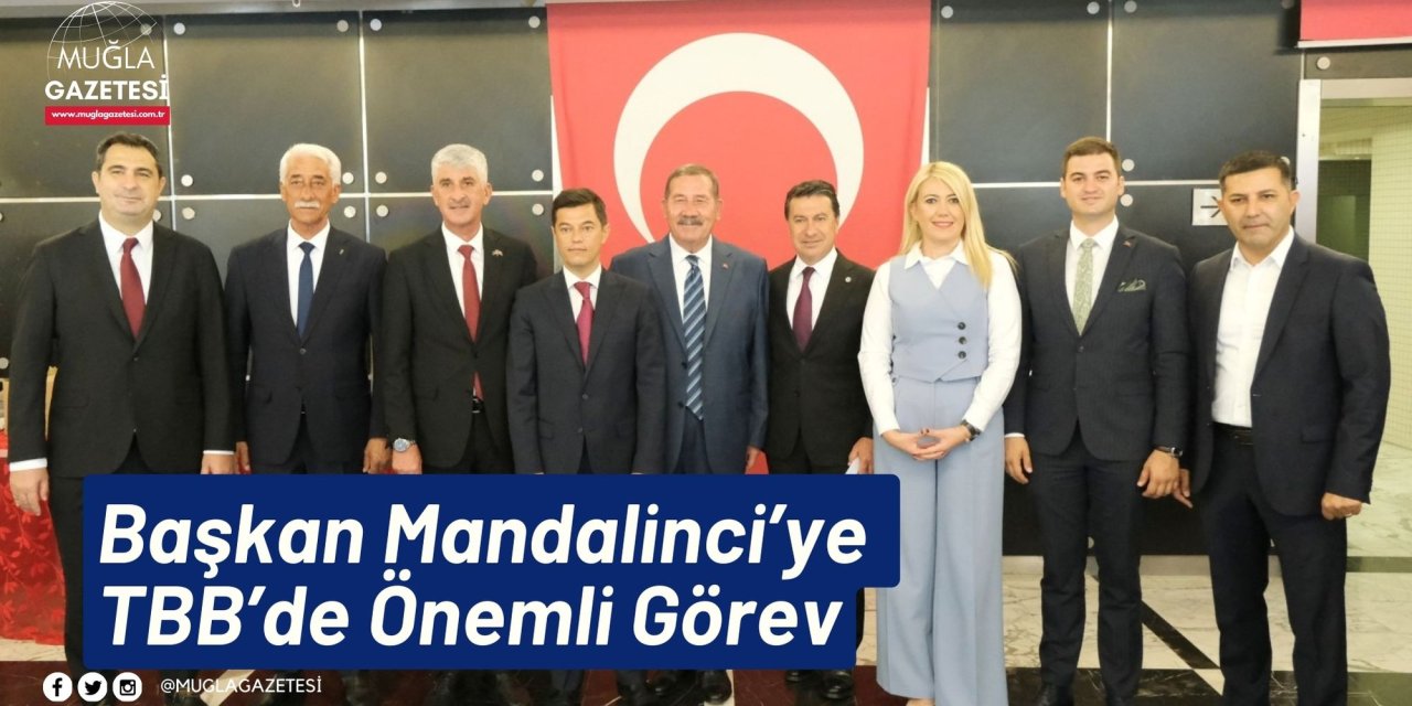 Başkan Mandalinci’ye TBB’de Önemli Görev