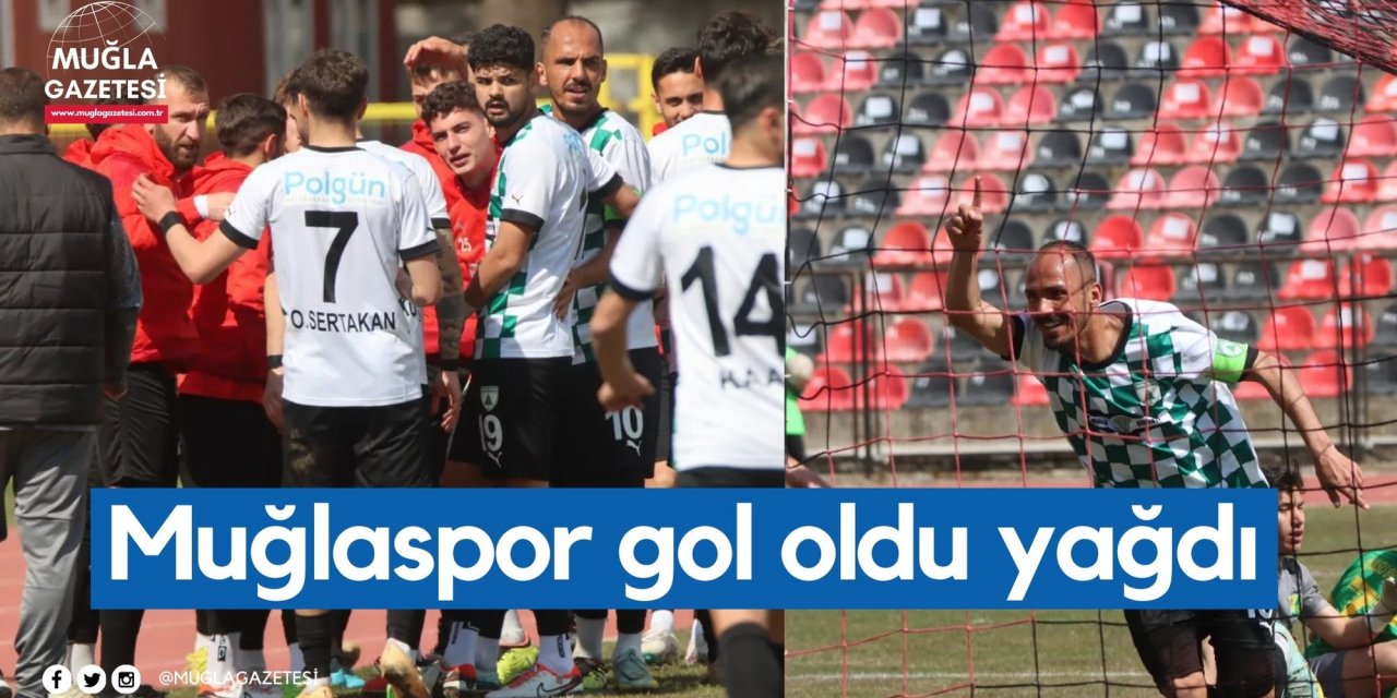 Muğlaspor gol oldu yağdı: 0-6