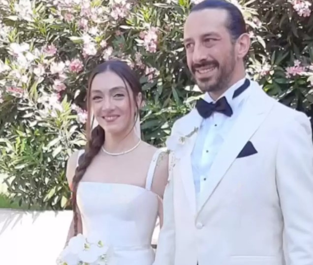 Oyuncu Merve Dizdar evlendi