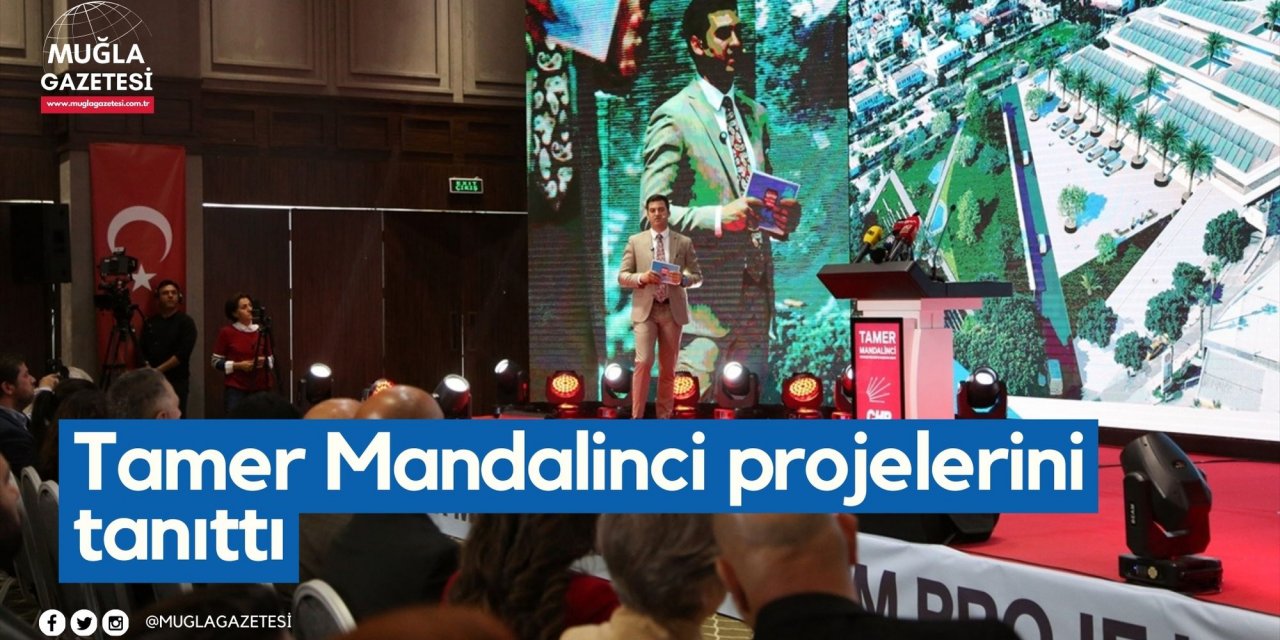 Tamer Mandalinci projelerini tanıttı
