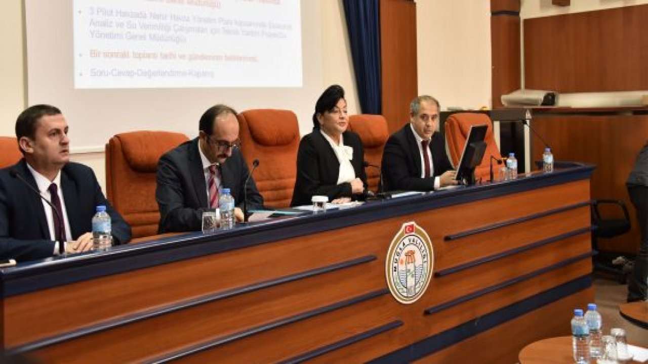 Batı Akdeniz Havza Yönetimi toplandı