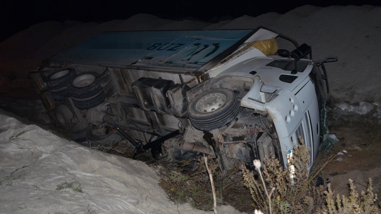 Güllük liman yolunda kaza; 1 yaralı