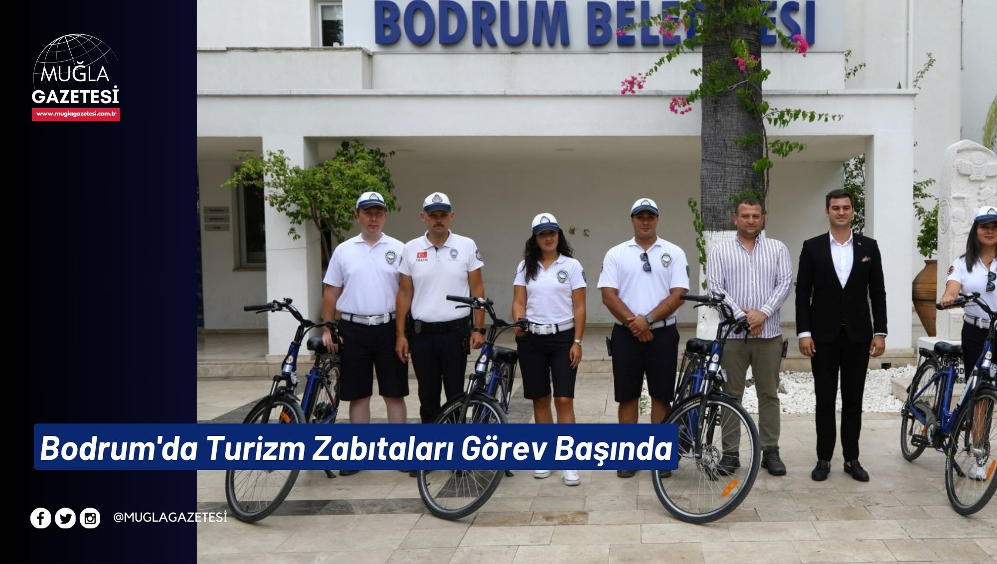 Bodrum'da Turizm Zabıtaları Görev Başında