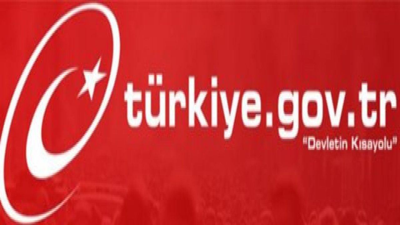 E-devlet'ten uygulama