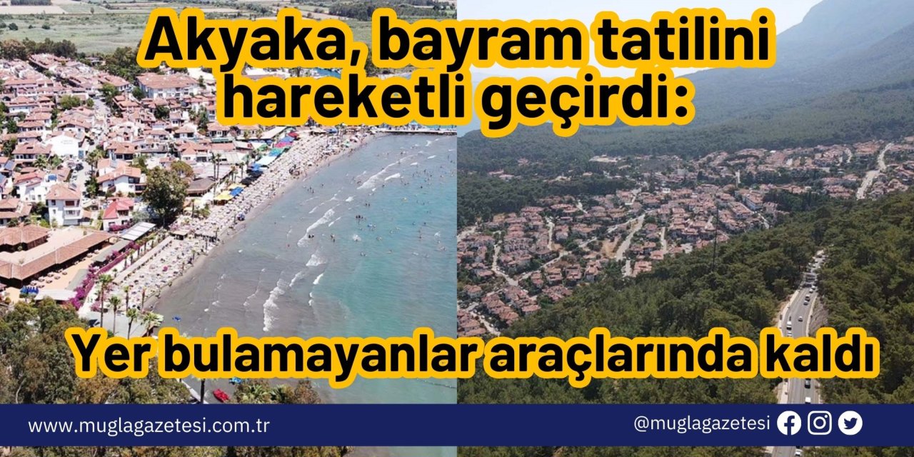 Akyaka, bayram tatilini hareketli geçirdi: Yer bulamayanlar araçlarında kaldı