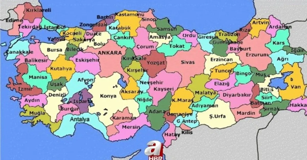 Bu ilçeler şehir olacak dendi: İşte 82 83 84 85 plaka olacak ilçe listesi