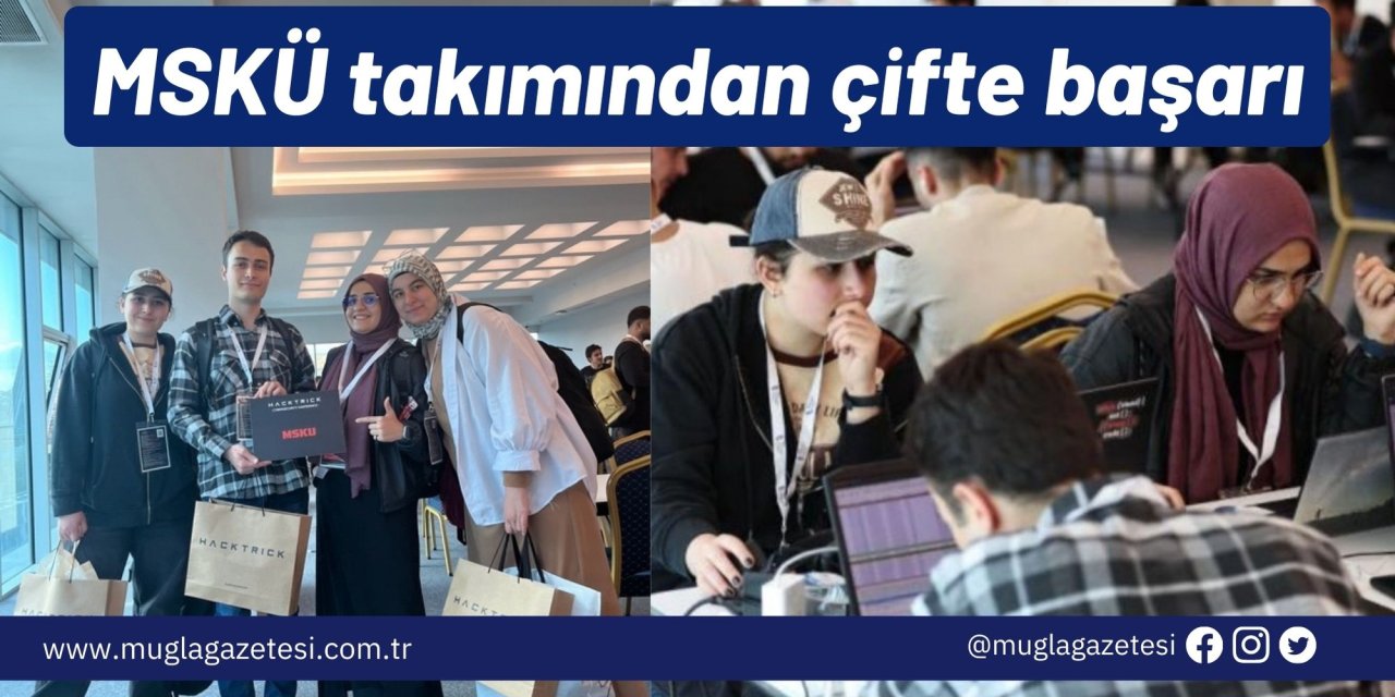 MSKÜ takımından çifte başarı