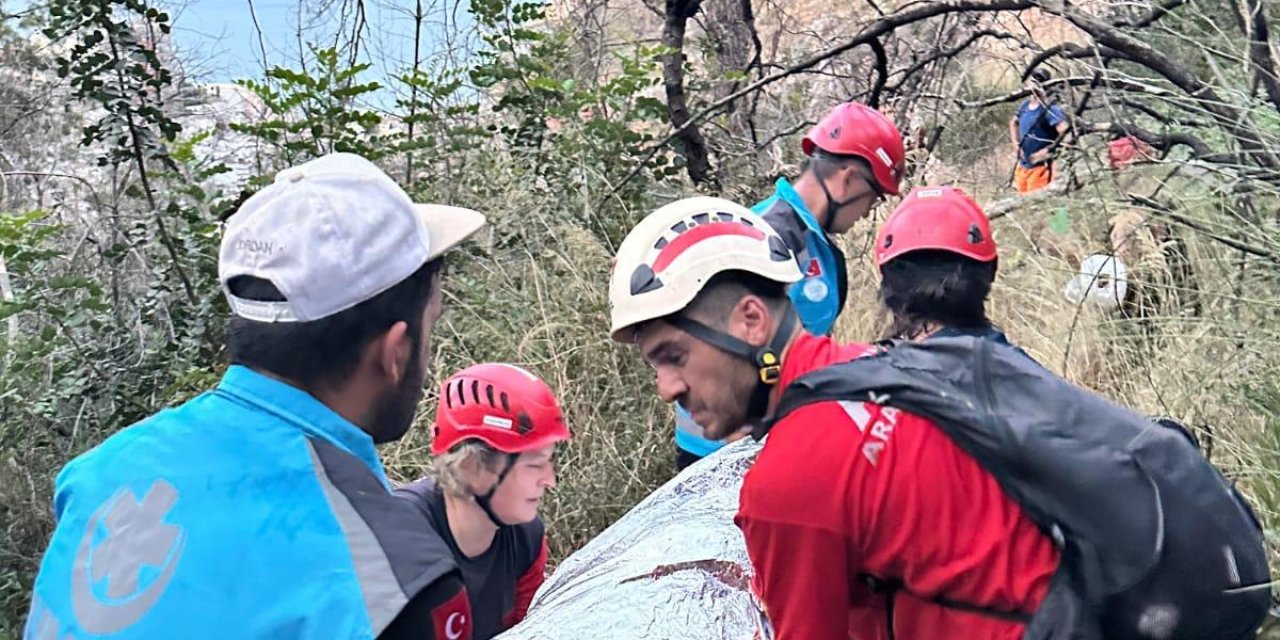 3 RUS TURİST NEFES KESEN BİR OPERASYONLA KURTARILDI...