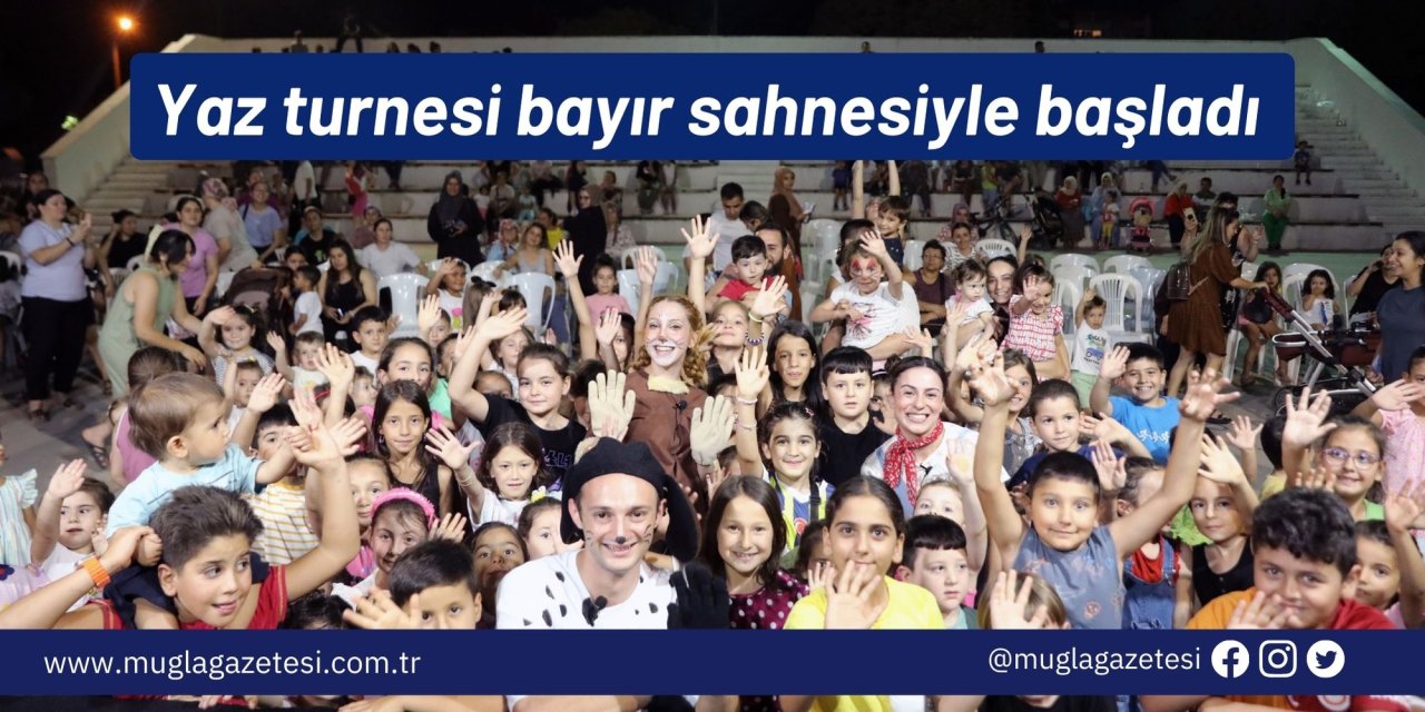 Yaz turnesi bayır sahnesiyle başladı