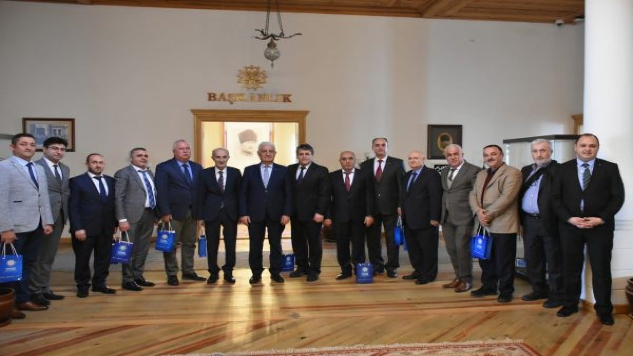 İstanbul ve Aydın Birlik Başkanlarından Gürün’e Ziyaret
