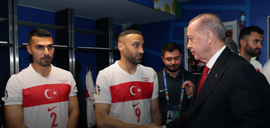 Cumhurbaşkanı Erdoğan'dan millilere tebrik