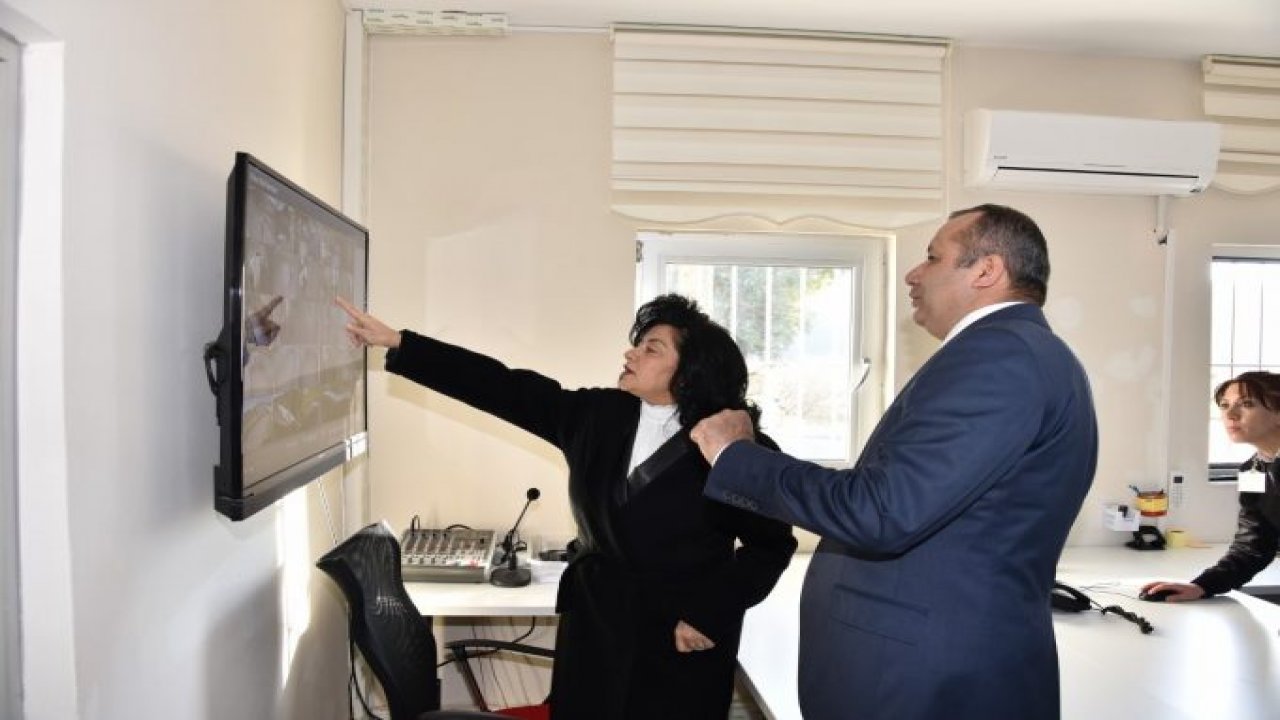 Vali Civelek incelemelerde bulundu