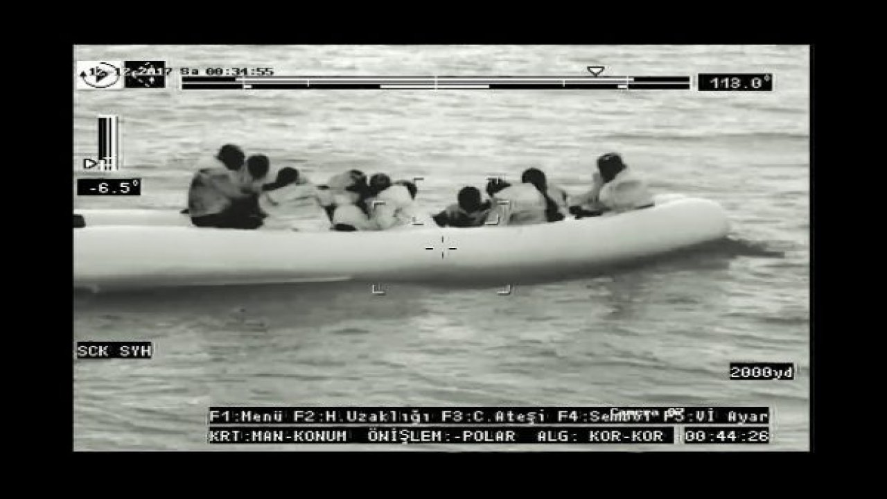 13 kaçak göçmen yakalandı