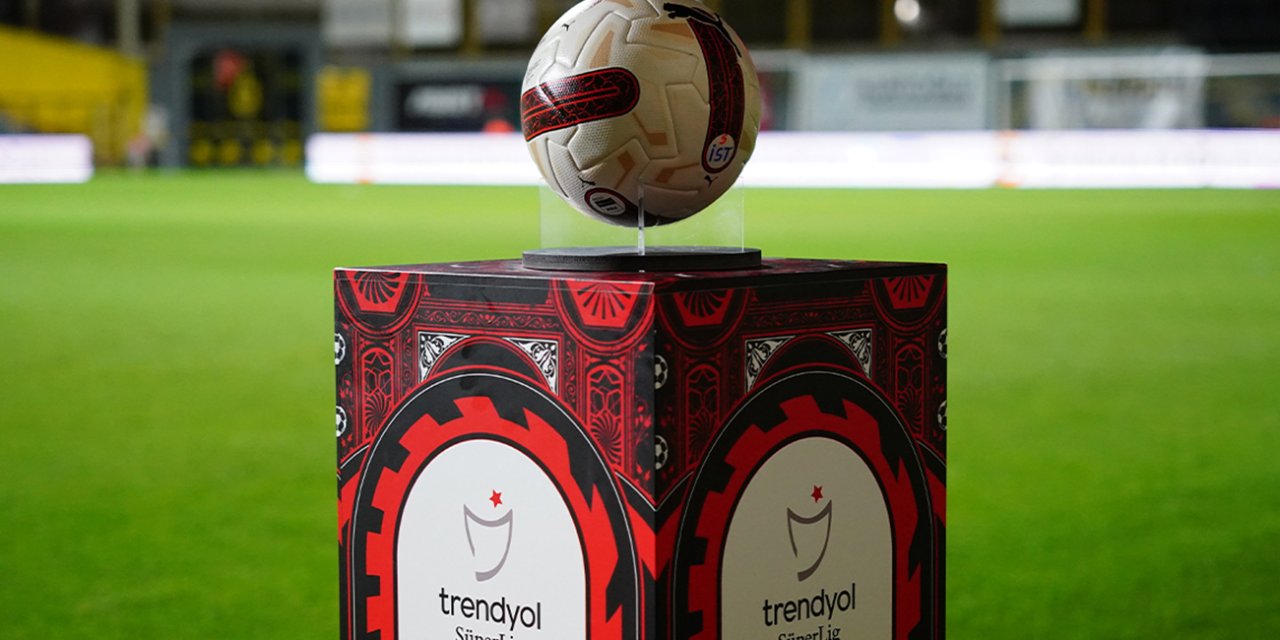 Trendyol Süper Lig’de 2024-2025 sezonu fikstürü belli oldu