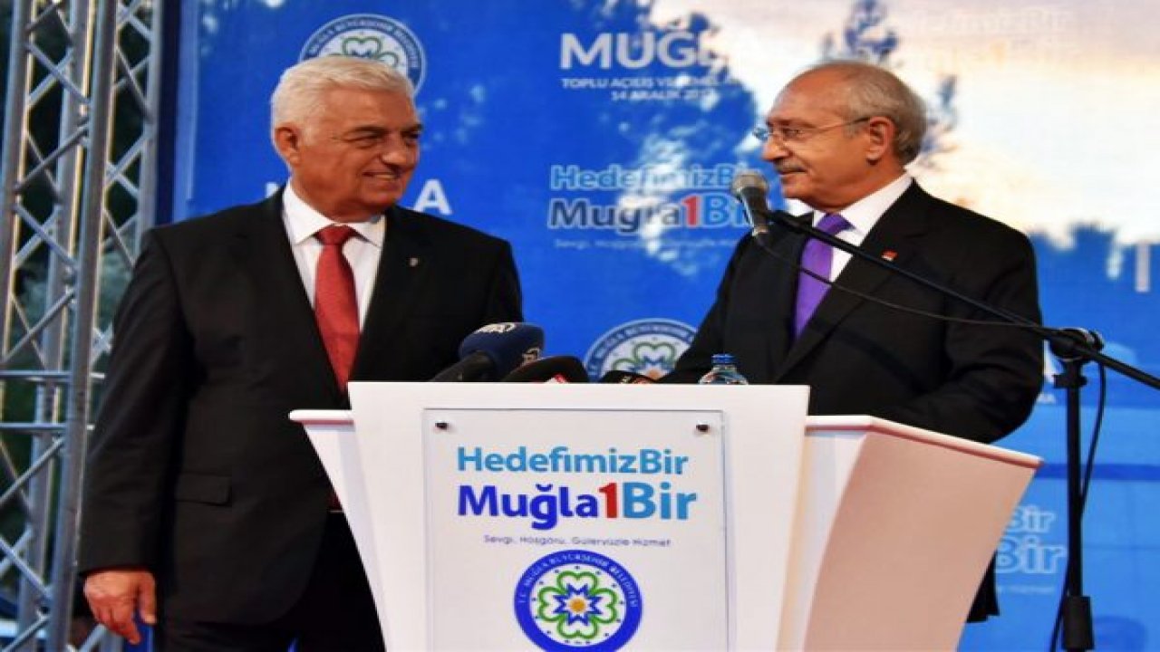 Kılıçdaroğlu’ndan Muğla Büyükşehir Belediye Başkanı Gürün’e övgü