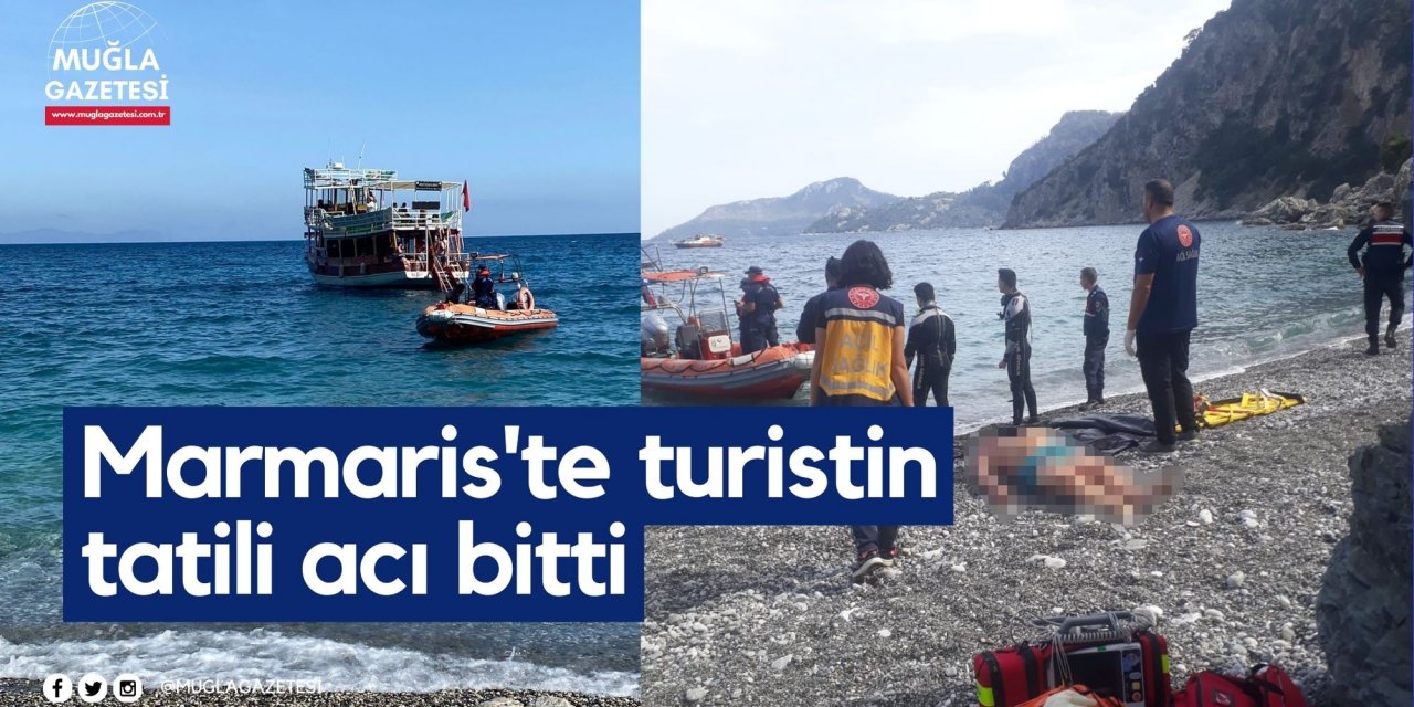 Marmaris'te turistin tatili acı bitti
