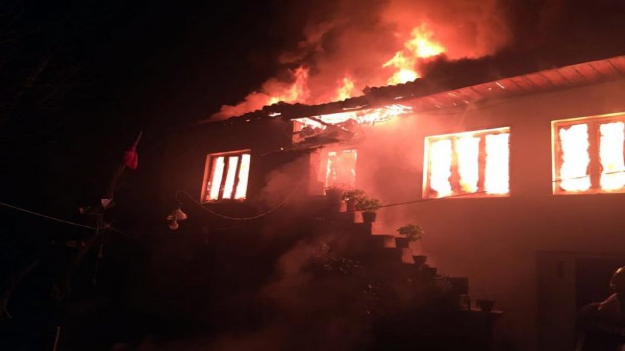 Muğla’da ev yangını