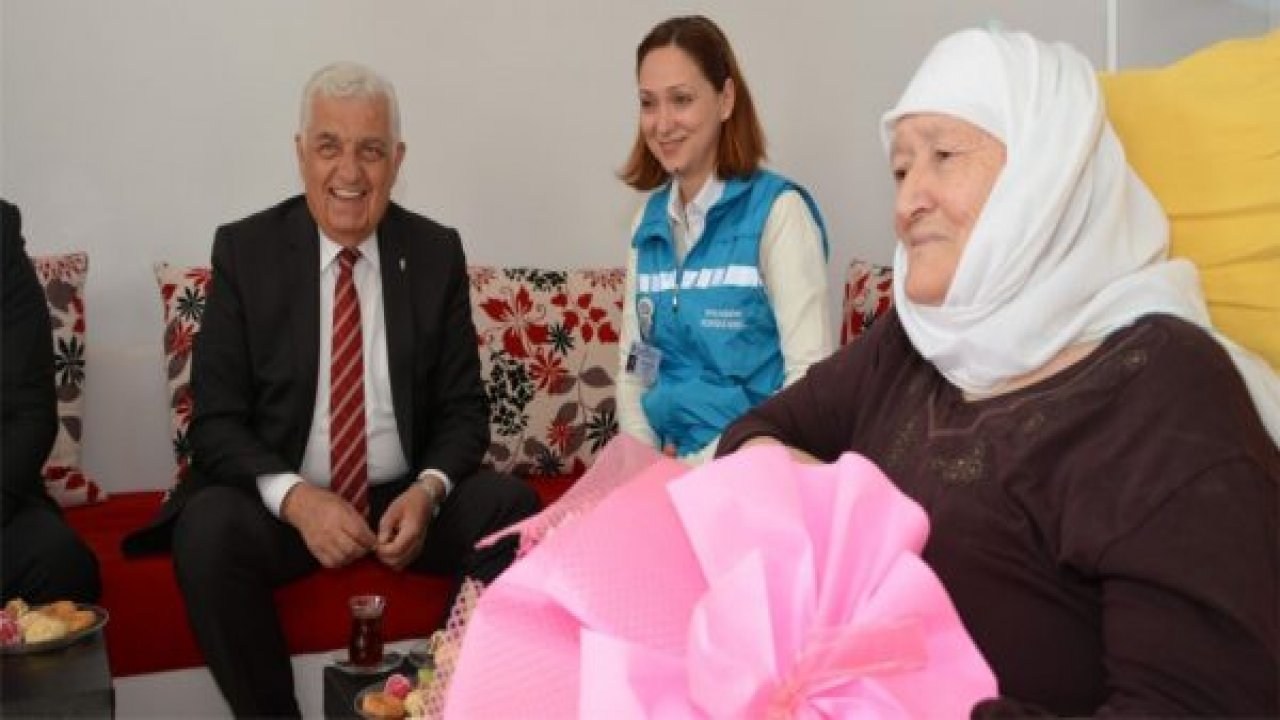 Büyükşehir’den Evde Bakım Hizmeti