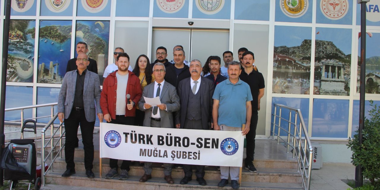 Türk Büro-Sen Muğla, 112 Acil Çağrı Merkezi sorunlarına değindi