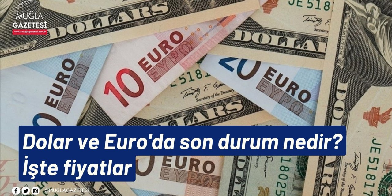 Dolar ve Euro'da son durum nedir? İşte fiyatlar