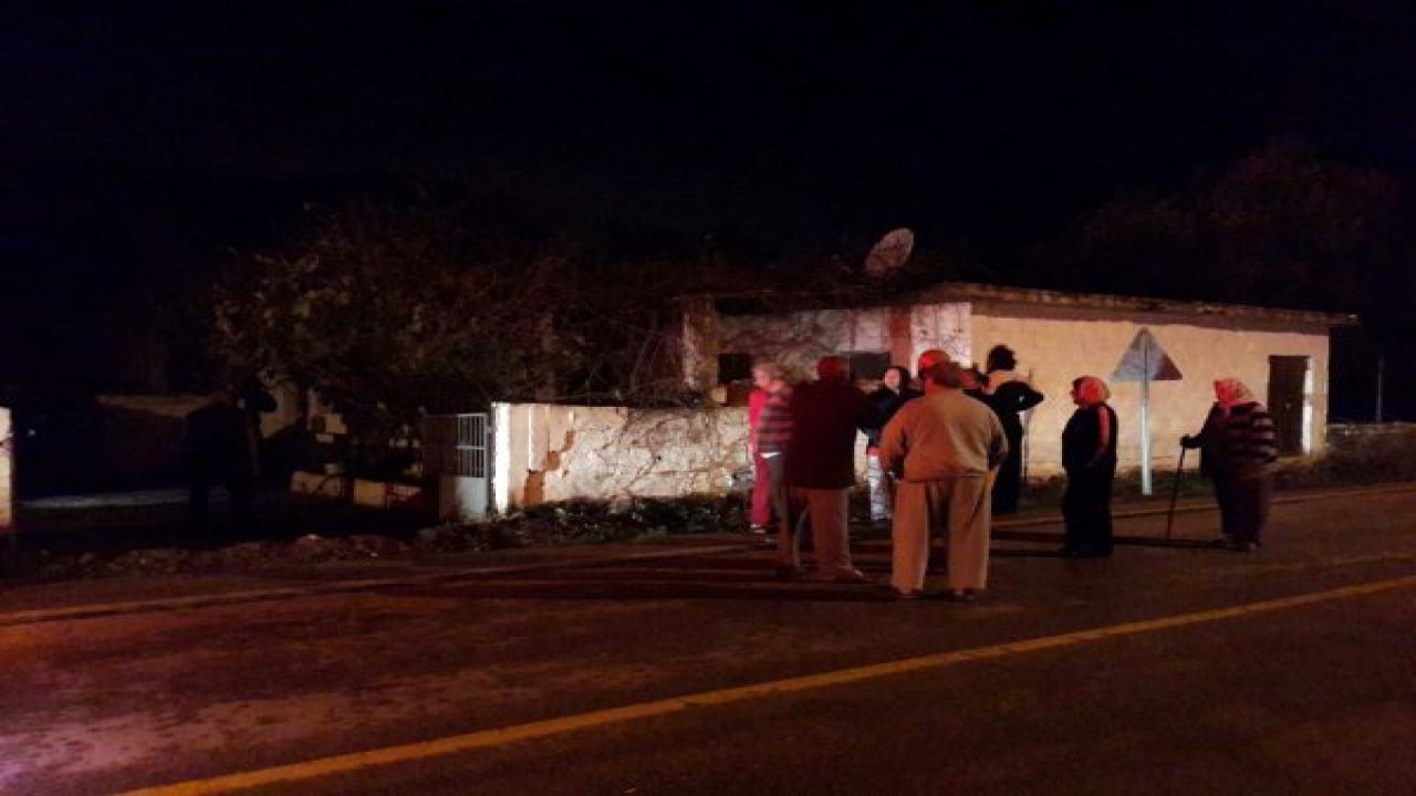 Bodrum’da ev yangını: 1 ölü