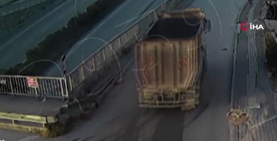 Feci kaza! 5 metrelik duvardan uçtu