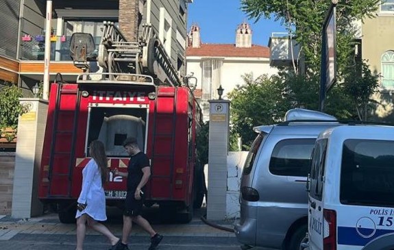 Marmaris'te otelde yangın! 2 kişi yaralandı