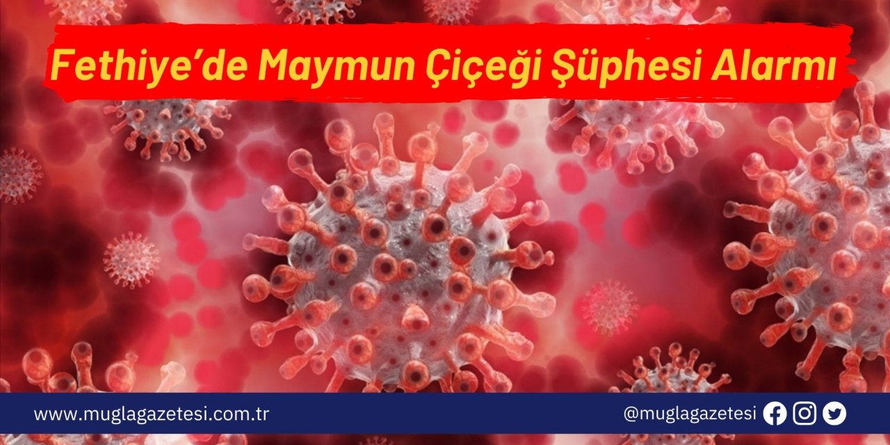 Fethiye’de Maymun Çiçeği Şüphesi Alarmı