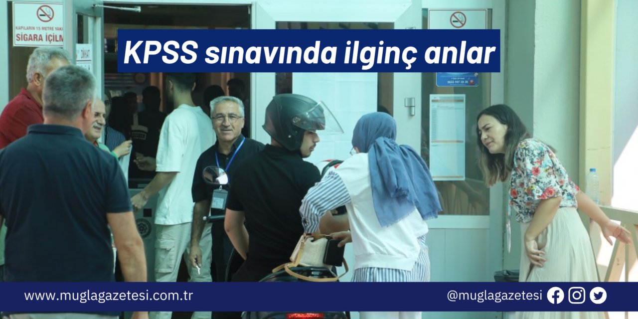 KPSS sınavında ilginç anlar
