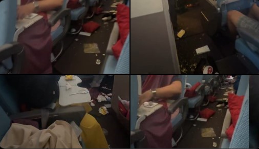 THY Uçağında Panik Anları! Yaralılar Var