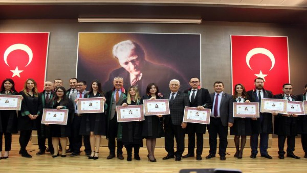 Genç Avukatlar Yemin Etti