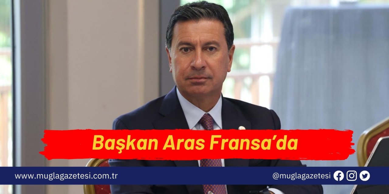 Başkan Aras Fransa’da