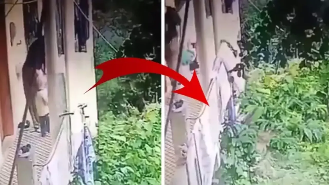 Korkunç olay! Üvey torununu balkondan aşağı attı!