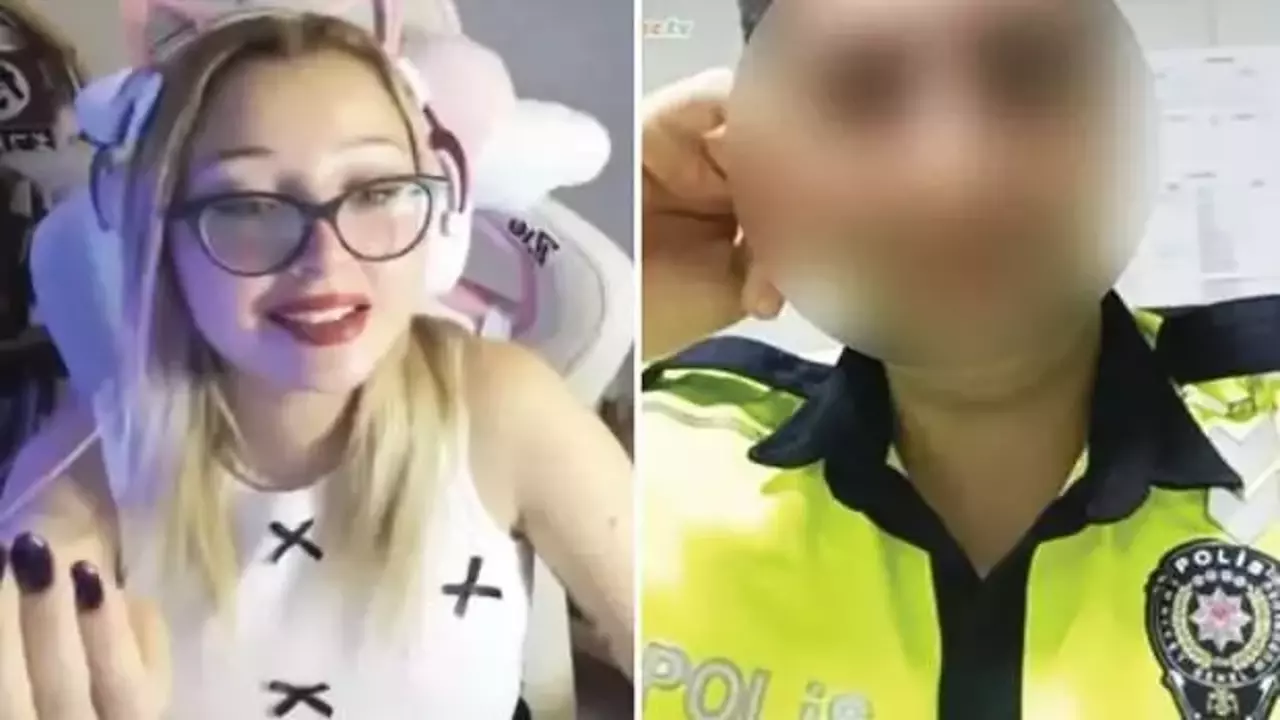 O polis açığa alındı! Görüntüler ortaya çıktı