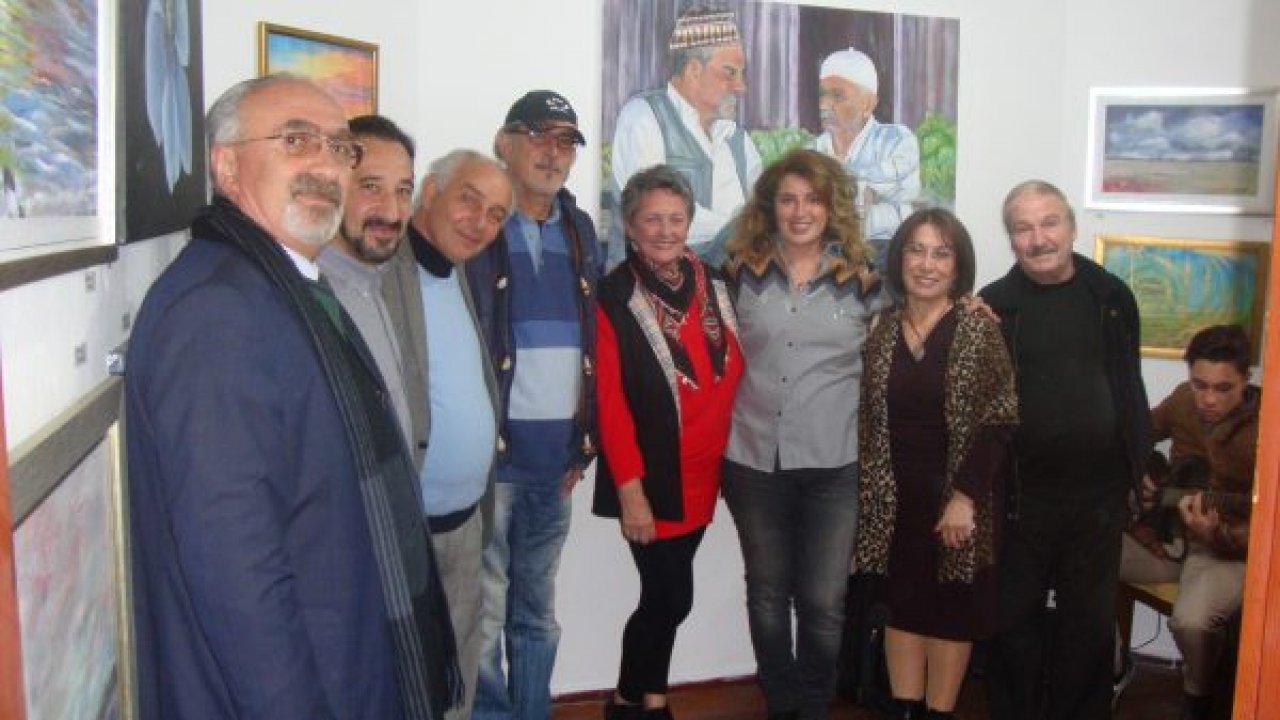 Dalyan’da resim sergisi