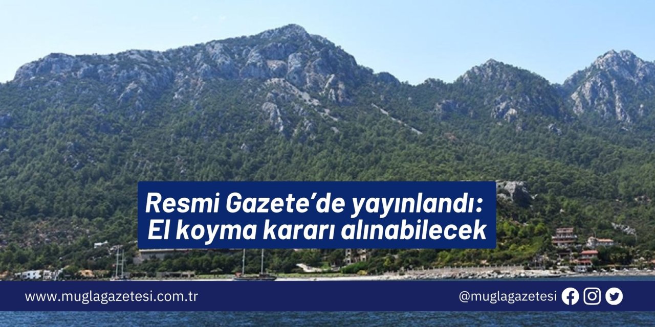 Resmi Gazete’de yayınlandı: El koyma kararı alınabilecek